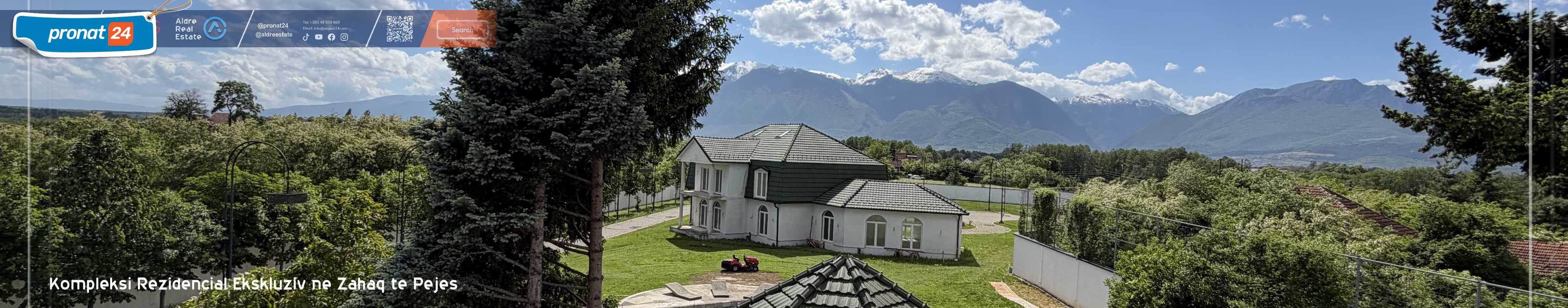 Kompleksi Rezidencial Ekskluziv në Zahaq te PEJES